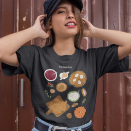 Erntedank Abendessen Herbst T-Shirt