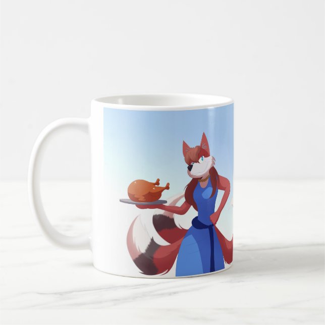 Erntedank Antons Mama Kaffeetasse (Links)