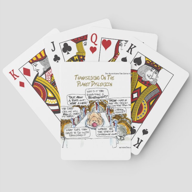 Erntedank auf Dyslexicon Funny Spielkarten (Rückseite)