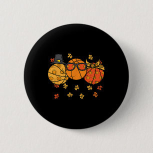 Erntedank Basketballs Pilgrill Herbst Männer W Button