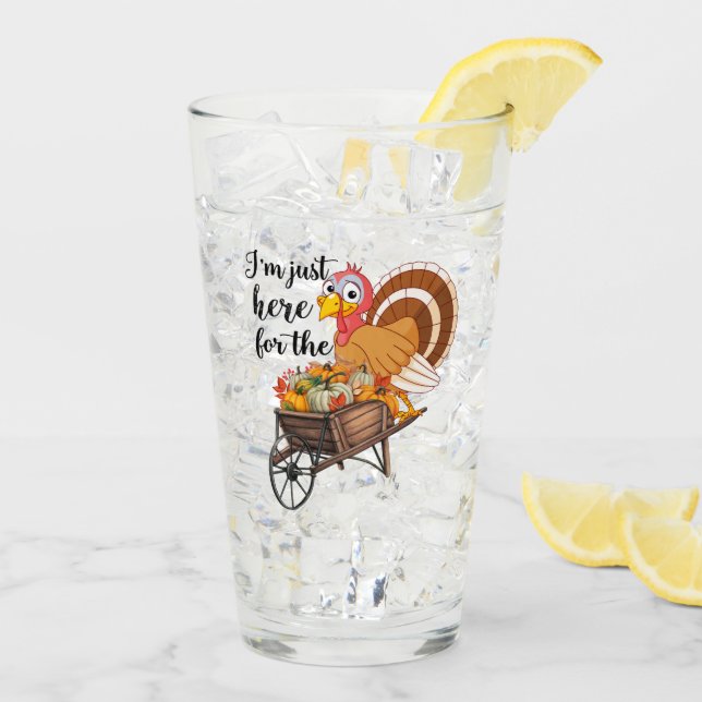 Erntedank Beliebte schöne Herbstkollektion Glas (Rückseite Ice)