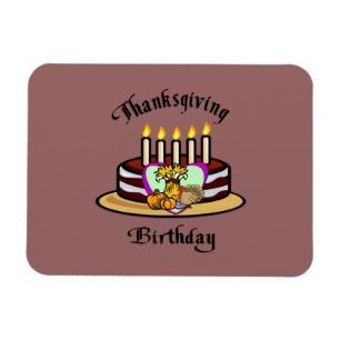 Erntedank Birthday Magnet