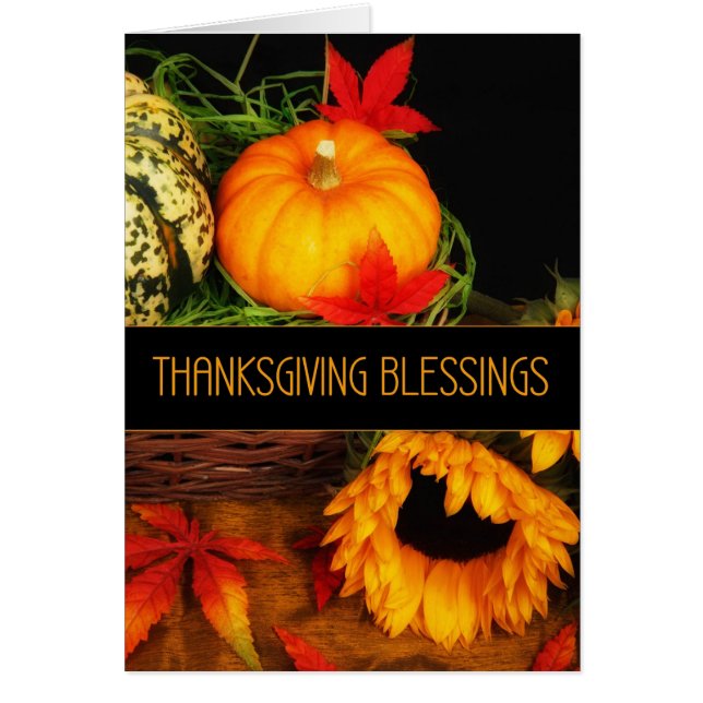 Erntedank Blessings Pumpkin (Vorne)