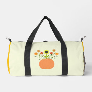 Erntedank Blume in Pumpkin Duffle Bag
