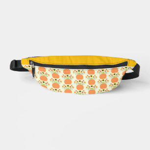 Erntedank Blume in Pumpkin Gemustert Bauchtasche