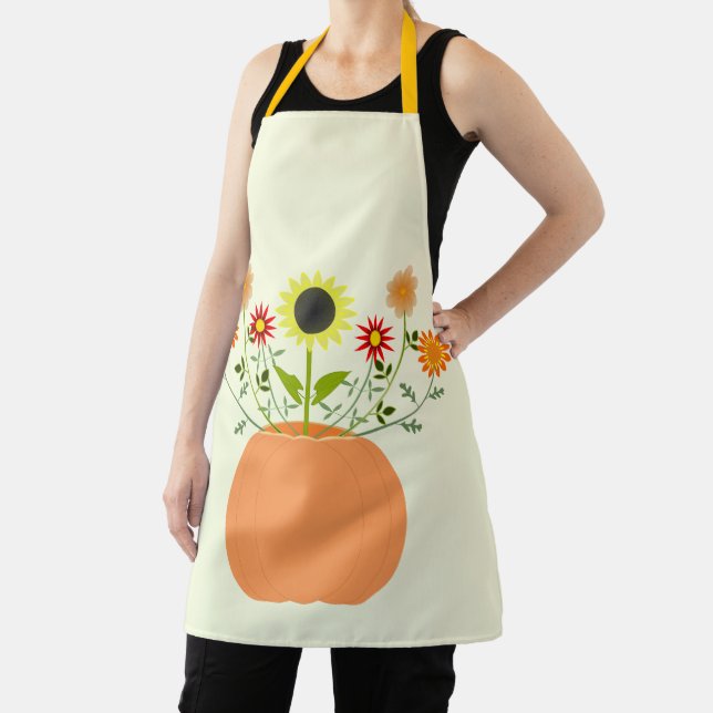 Erntedank Blume in Pumpkin Schürze (InSitu)