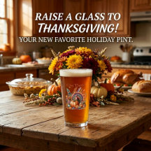Erntedank Boho Turkey Pint