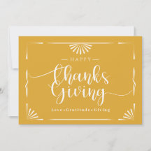 Erntedank Chic Elegant Mustard