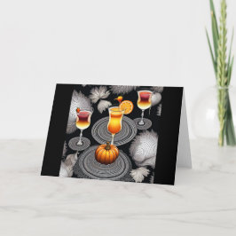 Erntedank-Cocktails Karte