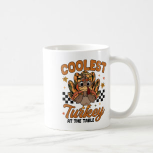 Erntedank Coolste Türkei bei Tisch Kleinkind B Kaffeetasse