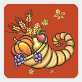 Erntedank Cornucopia Sticker - SRF