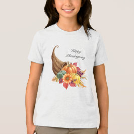 Erntedank Cornucopia T - Shirt Tri-Blend Shir