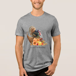 Erntedank Cornucopia Türkei T - Shirt Männer