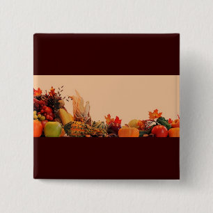 Erntedank/Cornucopie Button