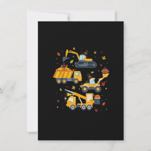 Erntedank Crane Truck Baugewerbe Wittling Türkei Einladung