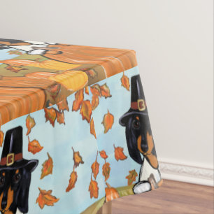 Erntedank Dackel Tischdecke