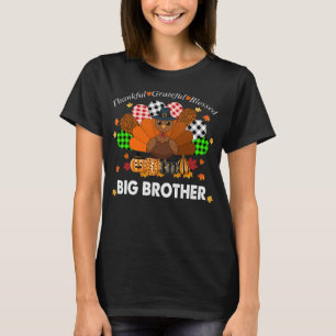 Erntedank Dankbar Dankbarkeit gesegnete große Brud T-Shirt