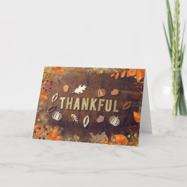 Erntedank Dankbar Dankeskarte