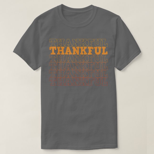Erntedank dankbar T - Shirt Copy (Design vorne)