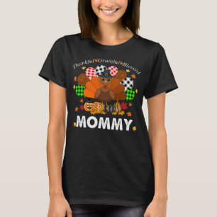 Erntedank Dankbarkeit dankbar gesegnete Mama T-Shirt