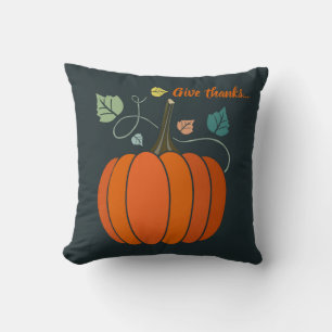 Erntedank Danke Pumpkin Pillow Kissen