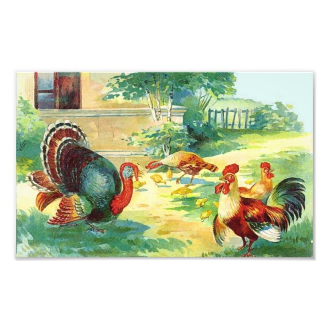 Erntedank Day Foto Print (Vorne)