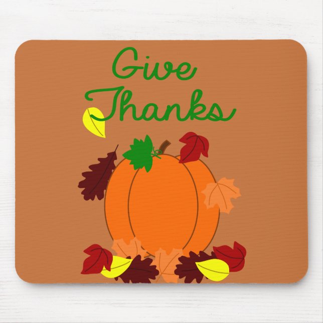 Erntedank Day Mousepad (Vorne)