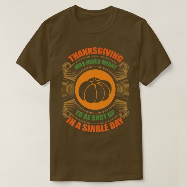 Erntedank Day Premium T - Shirt (Design vorne)