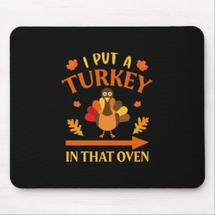 Erntedank, den ich in die Türkei hineinstecke Mousepad