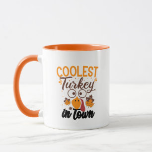 Erntedank der coolsten Türkei Tasse
