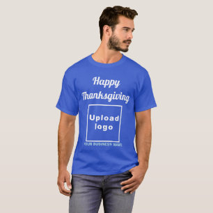 Erntedank der Geschäftswelt Gruß auf Royal Blue T-Shirt