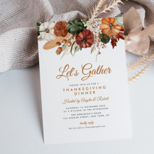 Erntedank der Herbsternte Einladung