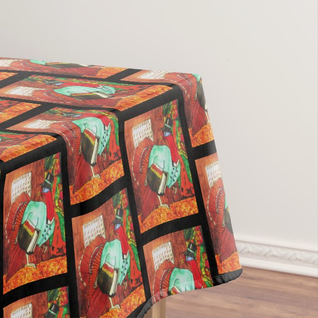 Erntedank, DER WEG ZUR TÜRKEI LIEGT  Tischdecke (Beispiel)