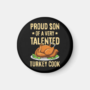 Erntedank Design für einen Sohn eines türkischen K Magnet