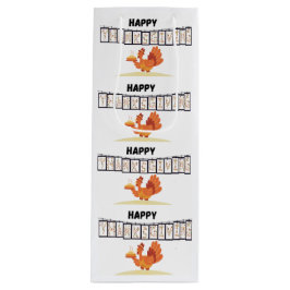 Erntedank-Designpapier-Beutel/Geschenktasche weiß Geschenktüte Für Weinflaschen