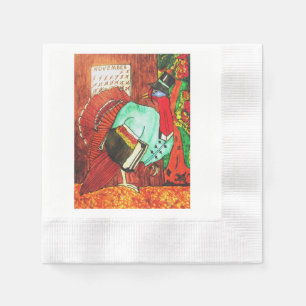 ERNTEDANK DIE GROSSEN TÜRKEI-ESCAPE-NAPKINS SERVIETTE