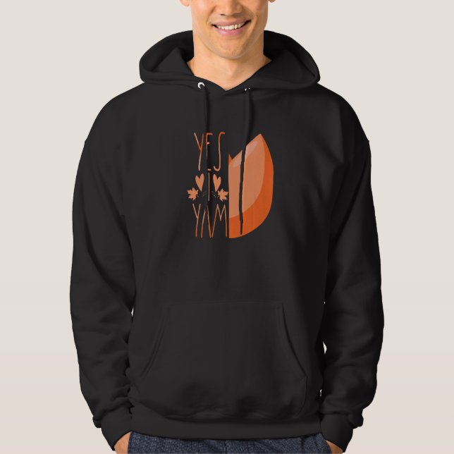 Erntedank Dinner Couples shakes mein süßes Potato  Hoodie (Vorderseite)