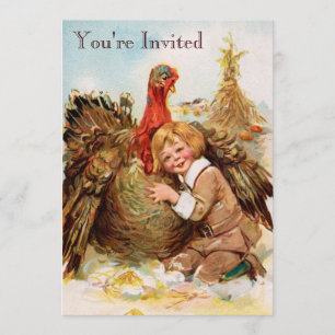 Erntedank Dinner Einladungen