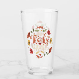 Erntedank Dinner Party Familienfeiertage Geschenke Glas