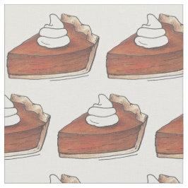 Erntedank Dinner Pumpkin Pie Slice Feinschmecker Stoff