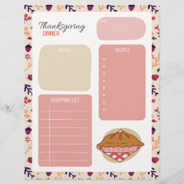 Erntedank Dinner Shopping List