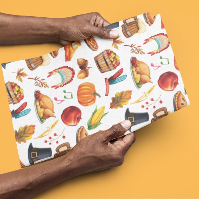 Erntedank Dinner Türkei Seidenpapier (Von Creator hochgeladen)