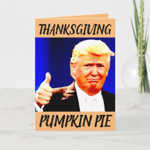 ERNTEDANK DONALD TRUMP FUNNY GREETCARDS KARTE