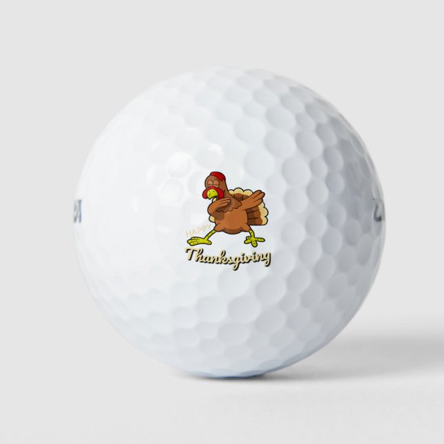 Erntedank-Dump-Trukey Golfball (Vorderseite)