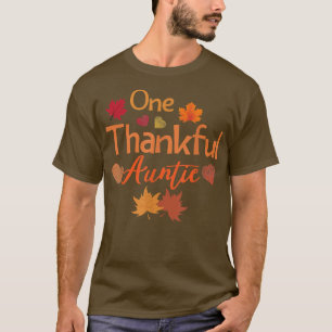 Erntedank Eine tausend Tanten Herbstblatt T-Shirt