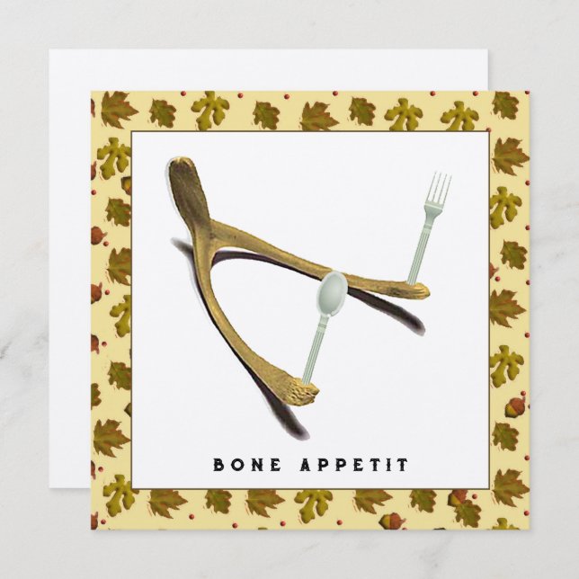 Erntedank Einladung (Vorne/Hinten)