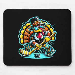 Erntedank Eishockey Türkei Tag Herbst Mousepad