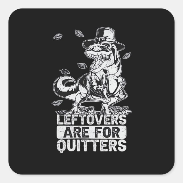 Erntedank - Erntedank Dinner Squad Quadratischer Aufkleber (Vorderseite)