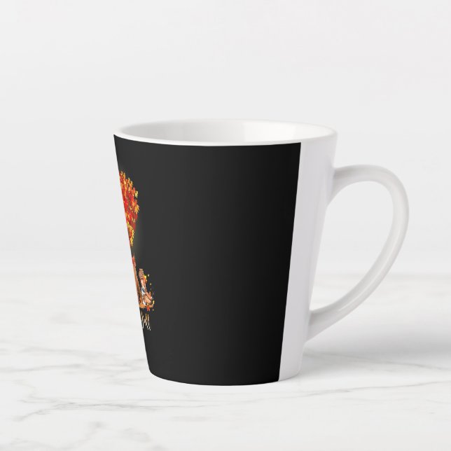 Erntedank Es ist Herbst Y's Dackel Milchtasse (Rechts)