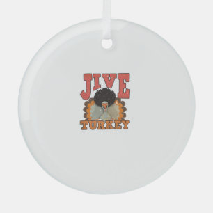 Erntedank & Fall Apparel, Jive Türkei - Retro 1 Ornament Aus Glas